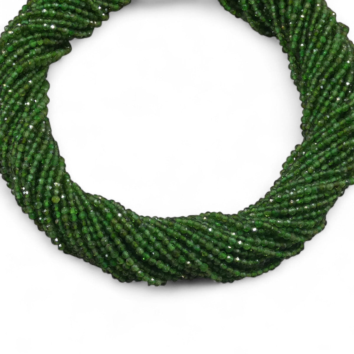 Chrome Diopside Micro Faceted Round 2mm-0