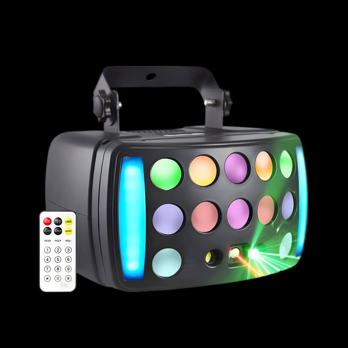 X1 Sound-Activated 4-in-1 Party Laser Lights 50W DJ Disco Strobe-0