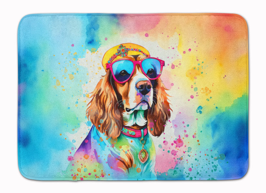 Cavalier Spaniel Hippie Dawg Memory Foam Kitchen Mat