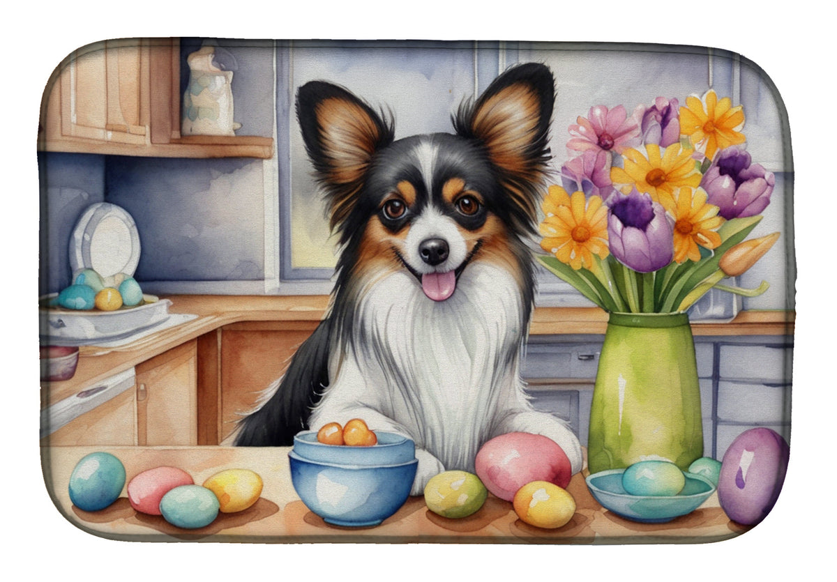 Decorating Easter Papillon Dish Drying Mat-0