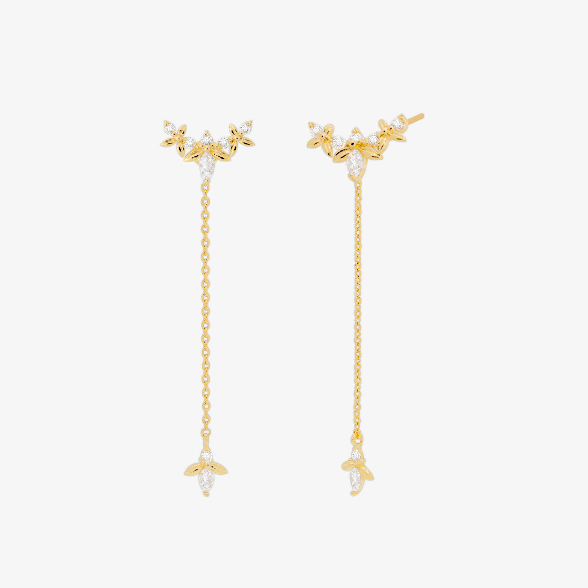 Wing drop earrings-0