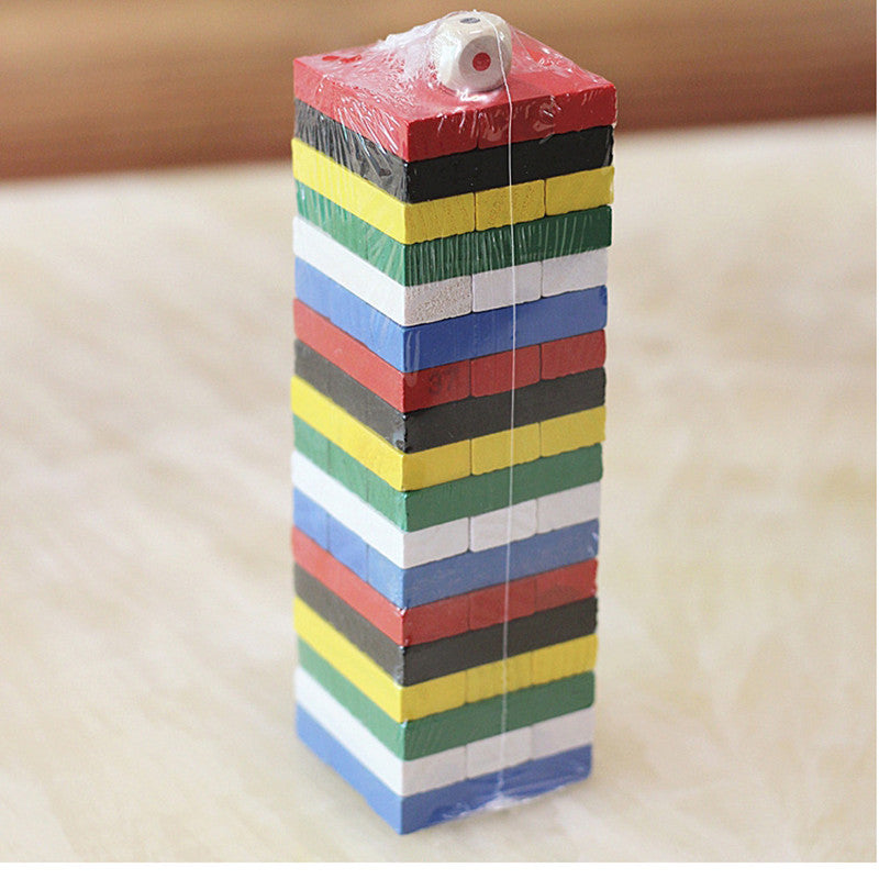 Educational Wooden Stacking Puzzle Toy-0