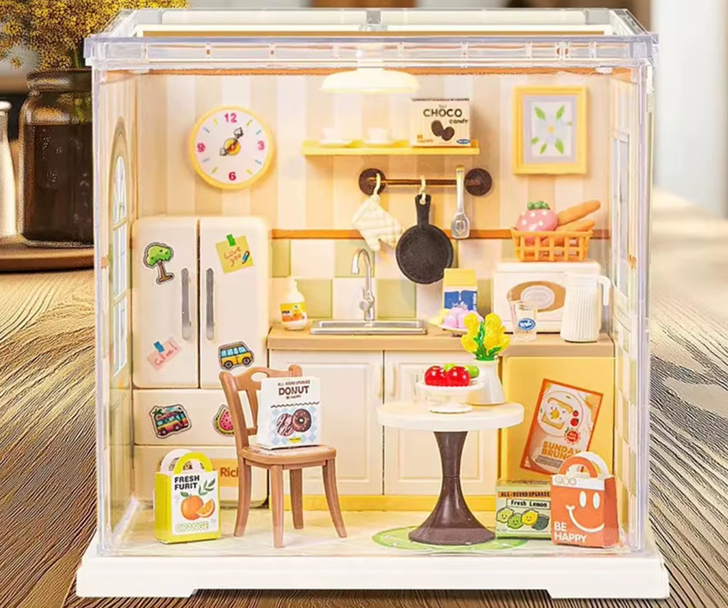 Afternoon Time Miniature Dollhouse Kit F07AM7-28-802-0