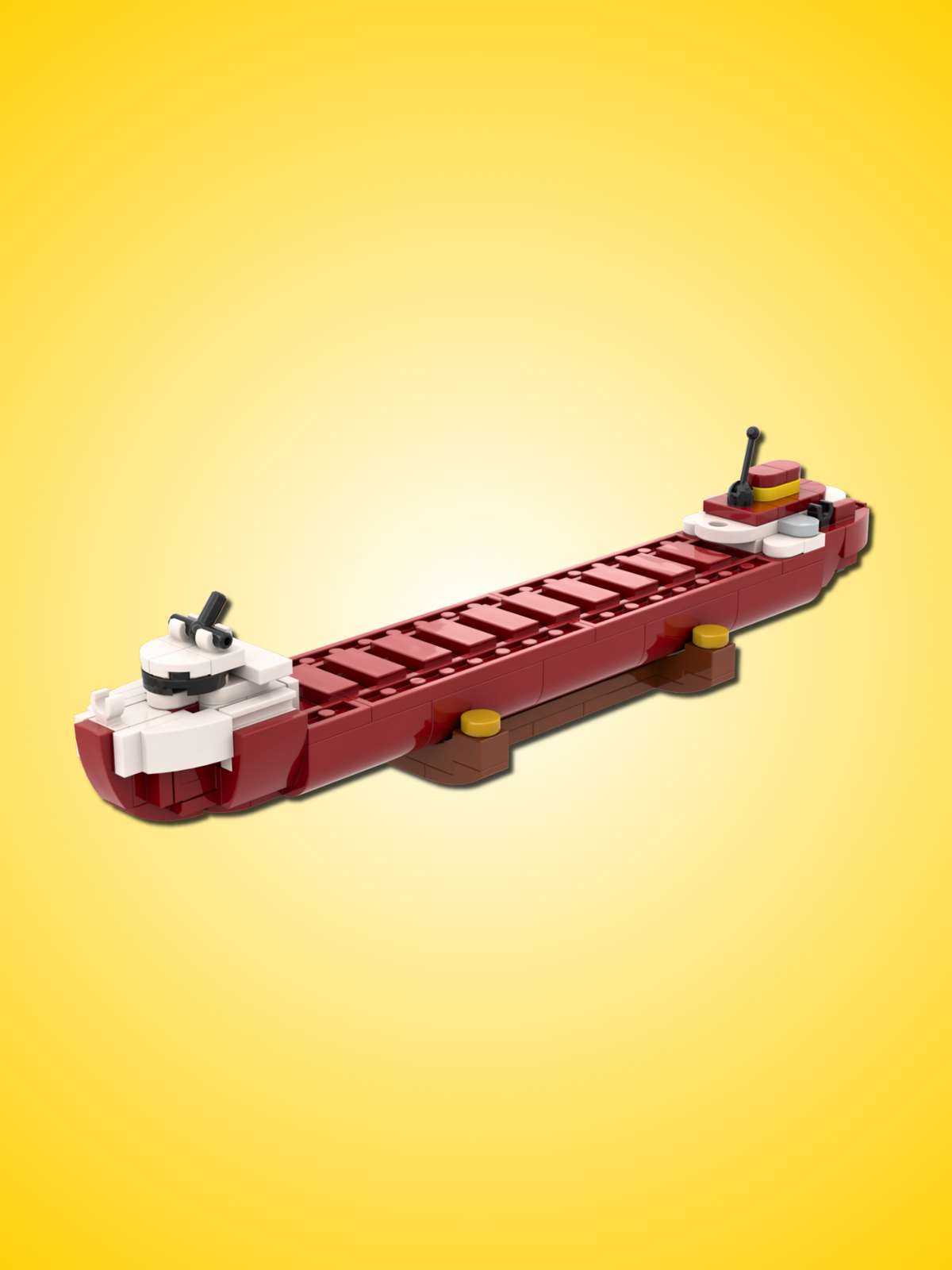SS Edmund Fitzgerald Building Kit - 1:1000 Scale Gobricks Toy Building Kit-0