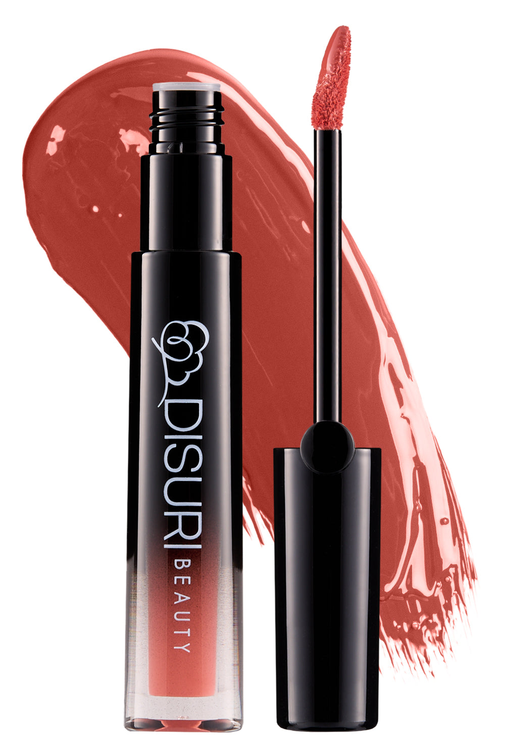 DISURI Beauty Glossy Blast Lip Gloss - Coral Rose (M32)-0