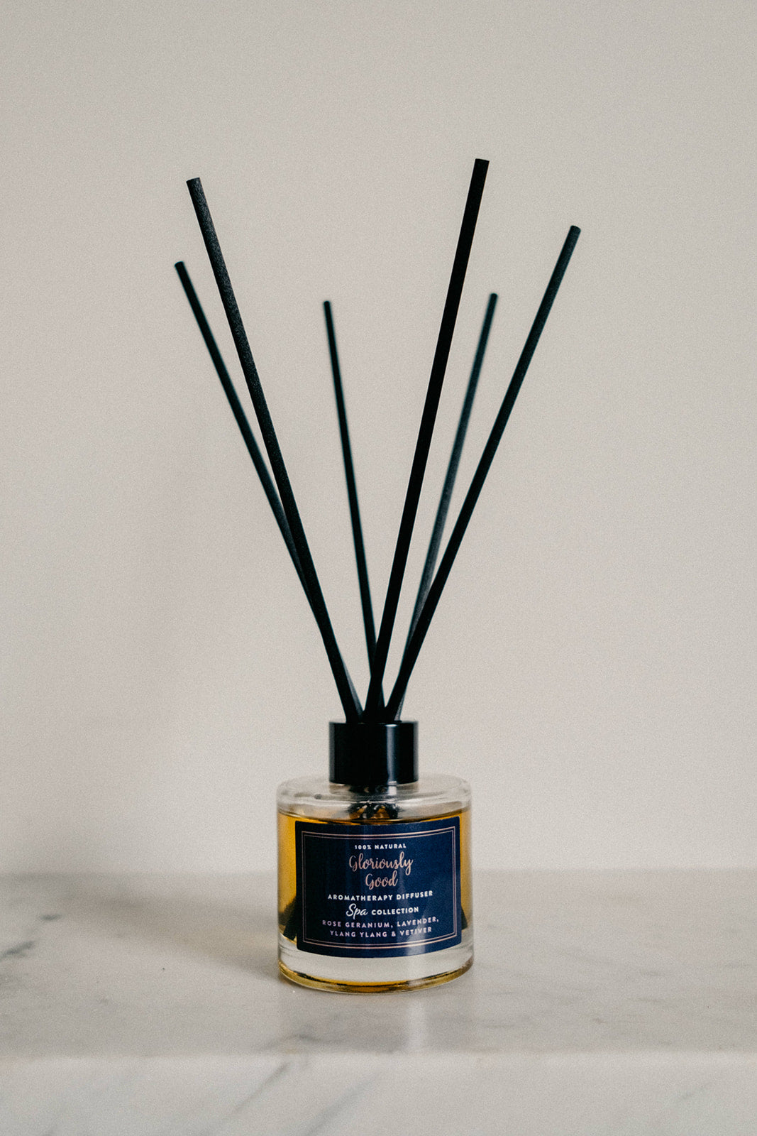 Grapefruit, Mandarin, Rosemary & Vetiver Reed Diffuser Clear-0