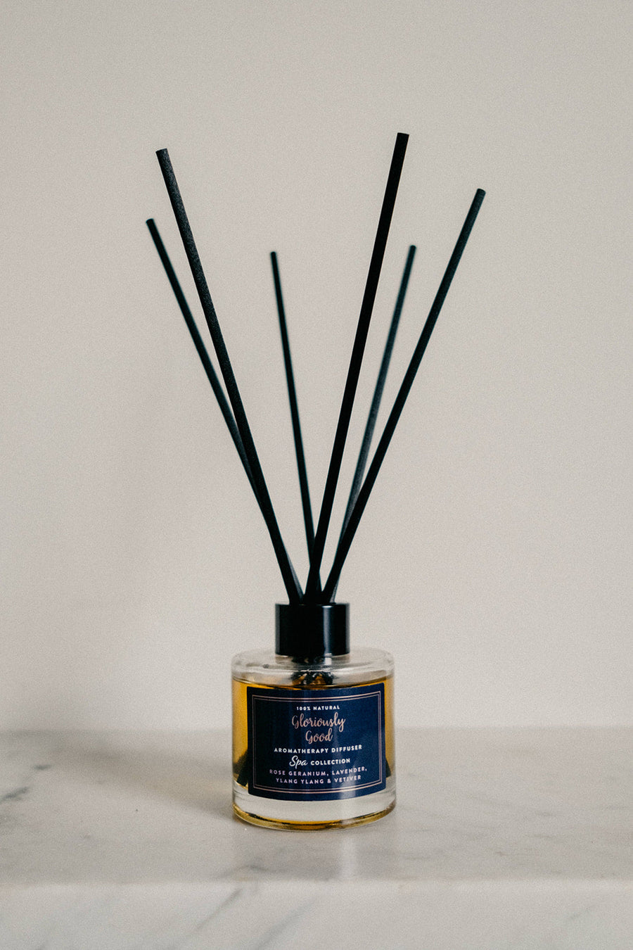 Grapefruit, Mandarin, Rosemary & Vetiver Reed Diffuser Clear