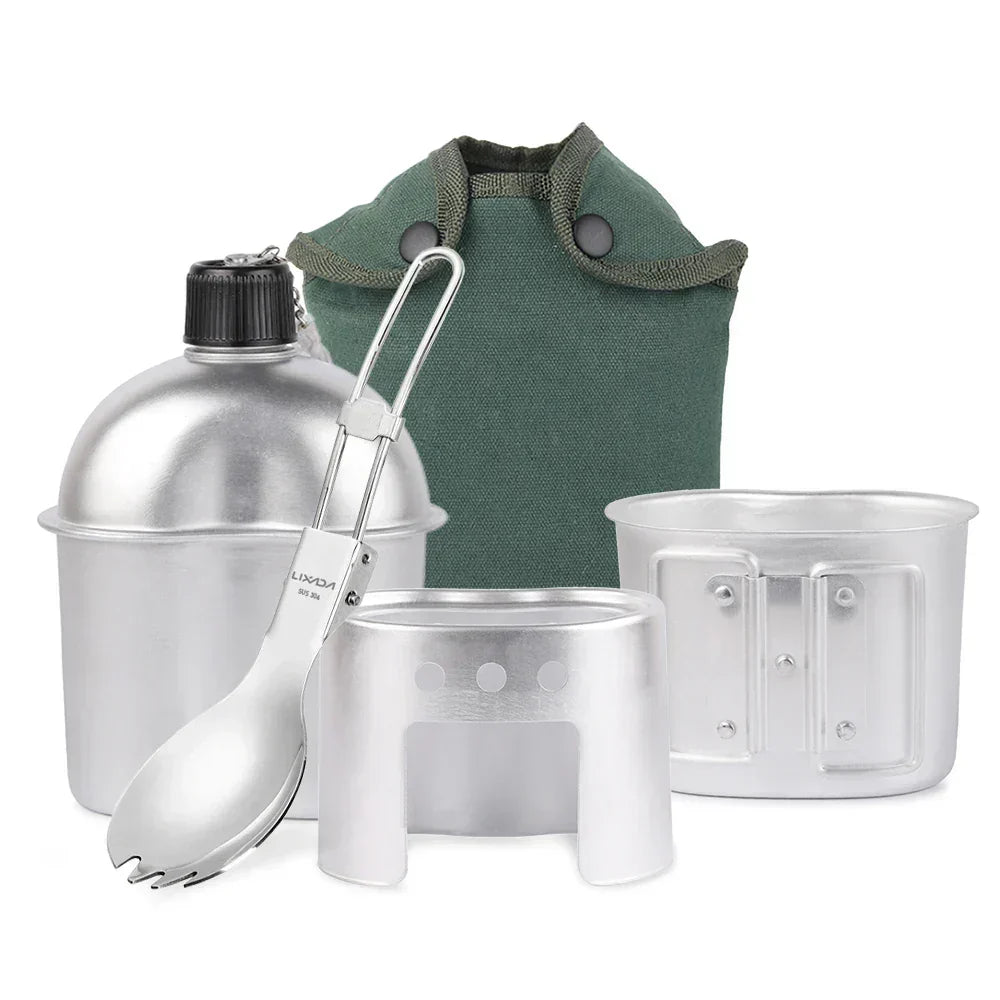 4pcs Cookware Set Outdoor Camping — product view 1