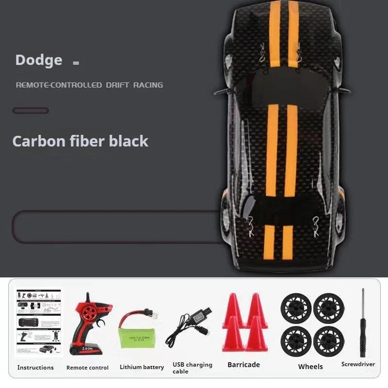 High-Speed 1/14 RC Drift Racing Car - 4WD Remote Control Toy 8005-5