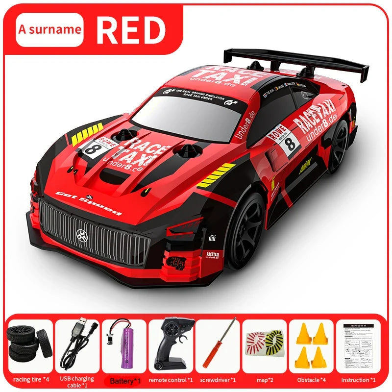 High-Speed JJRC Q165 1:18 4WD Drift RC Car-5