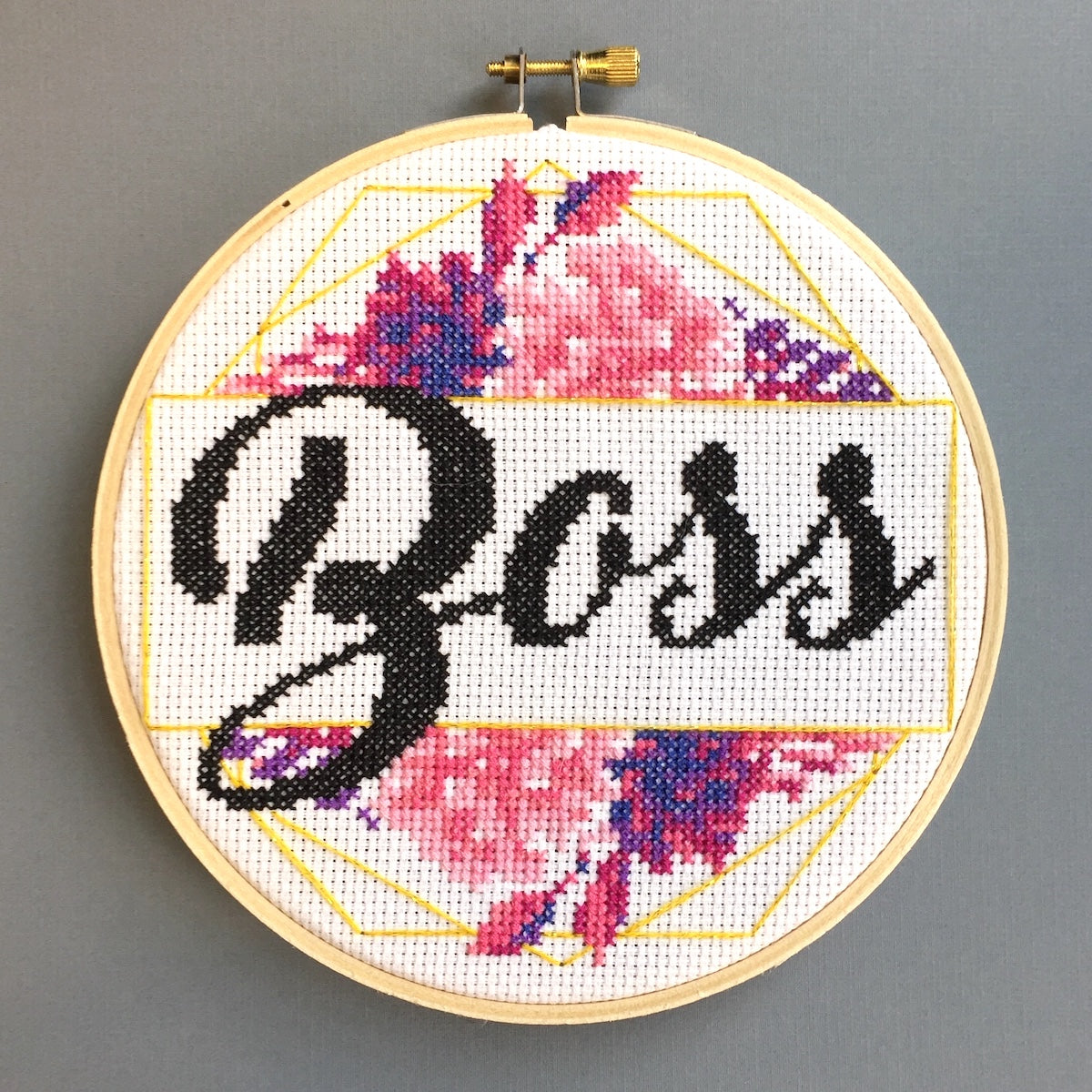 Boss Counted Cross Stitch DIY KIT-0