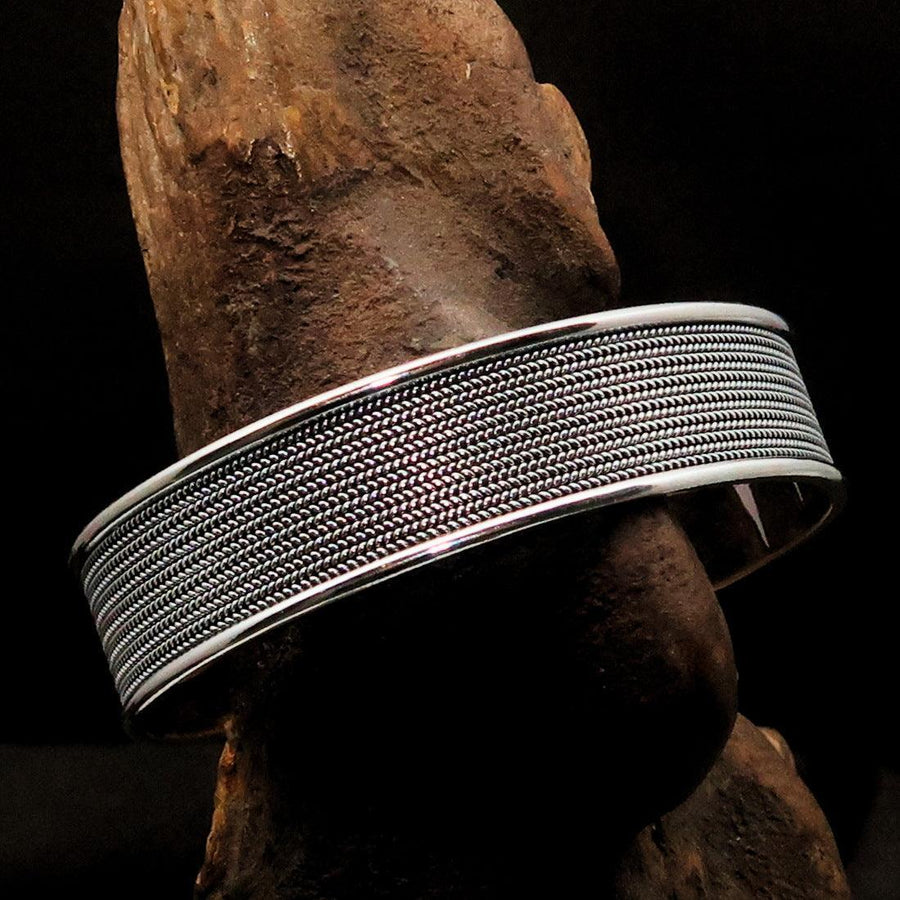 Minimalist Sterling Silver Bangle