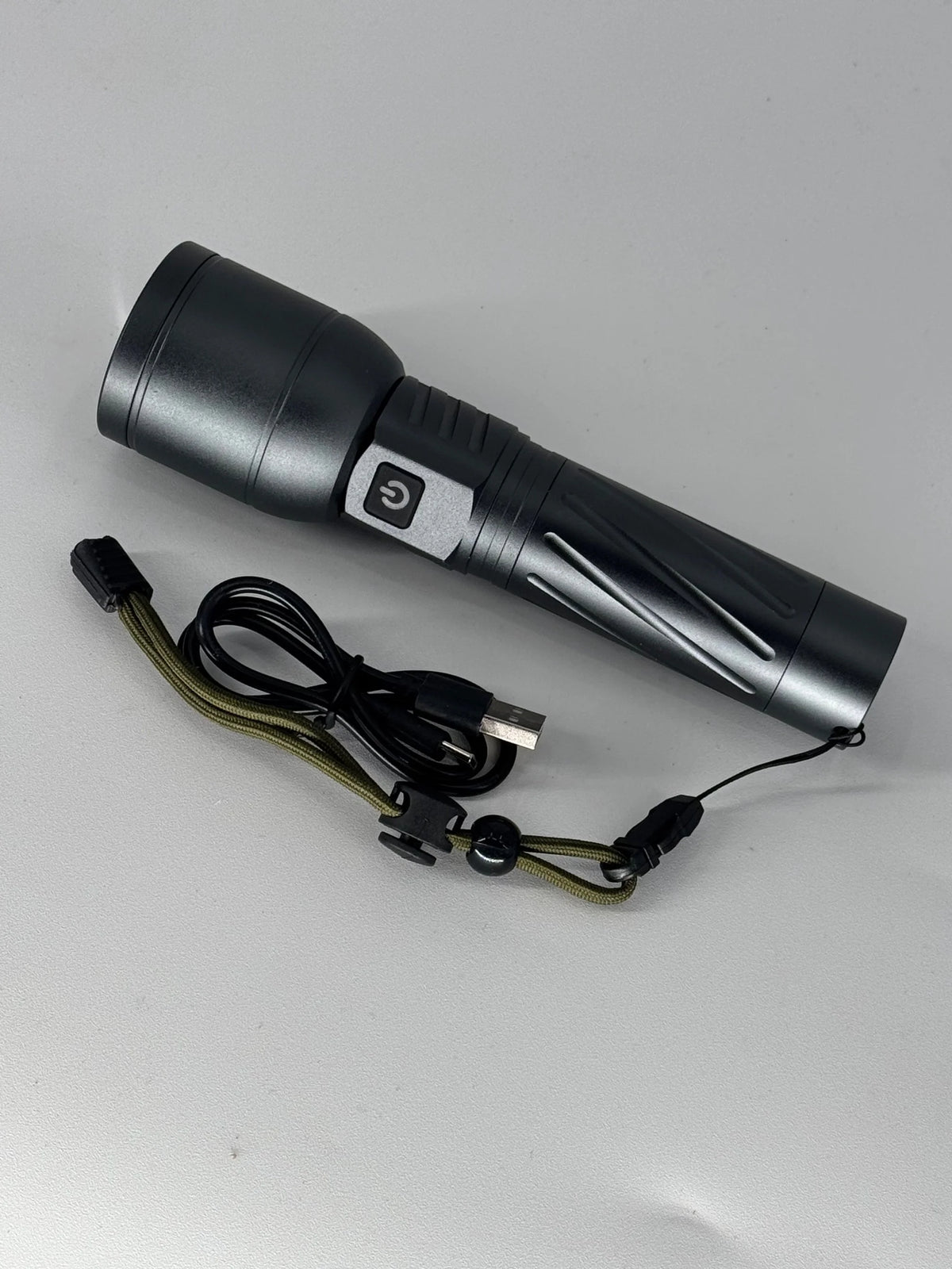 All Weather Flashlight, Charcoal or Silver-10