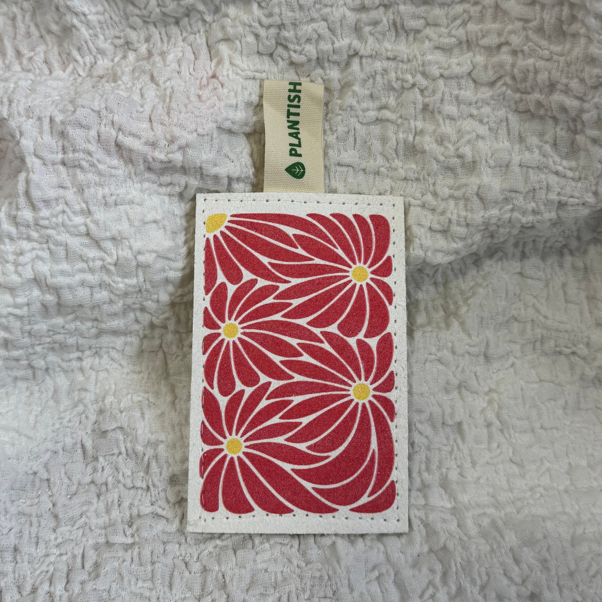 Red Daisy - NEW Eco Sponge-2