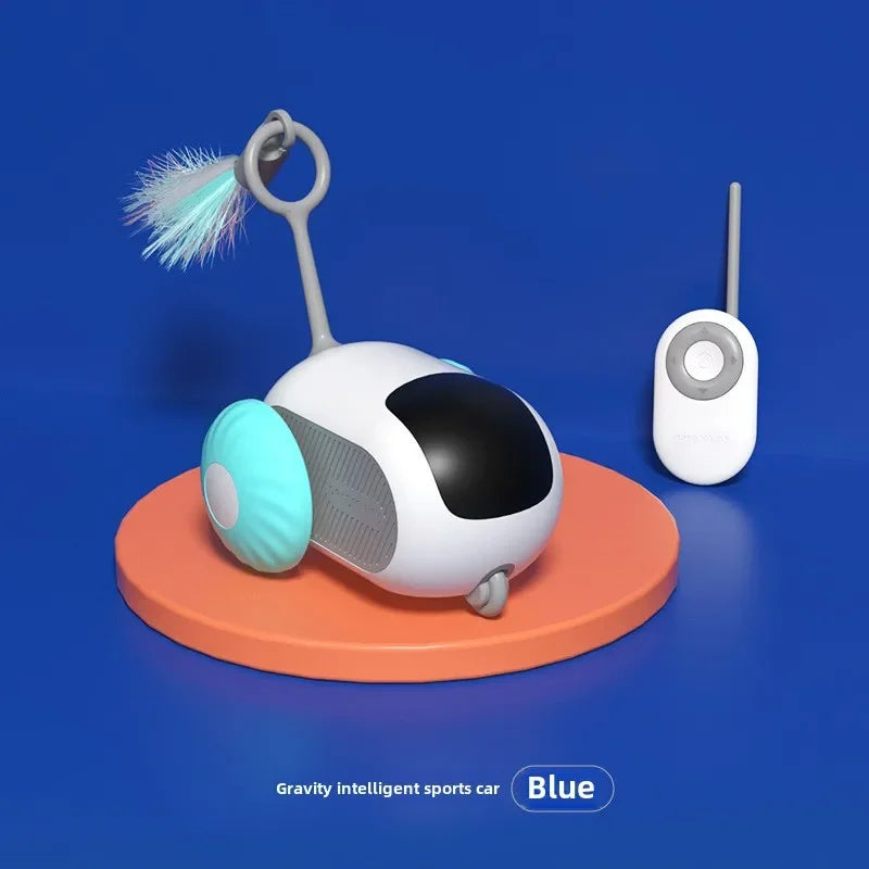 Interactive Remote-Controlled Cat Car Toy-5