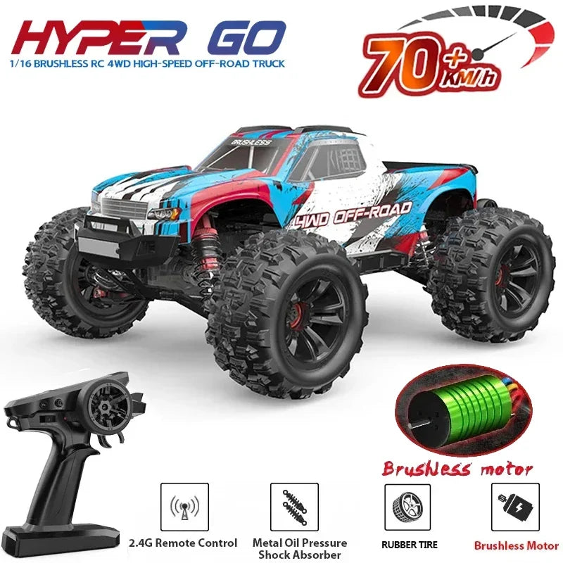 Lightning Speed 1/16 Brushless 4WD RC Off-Road Racing Car 70KM/H