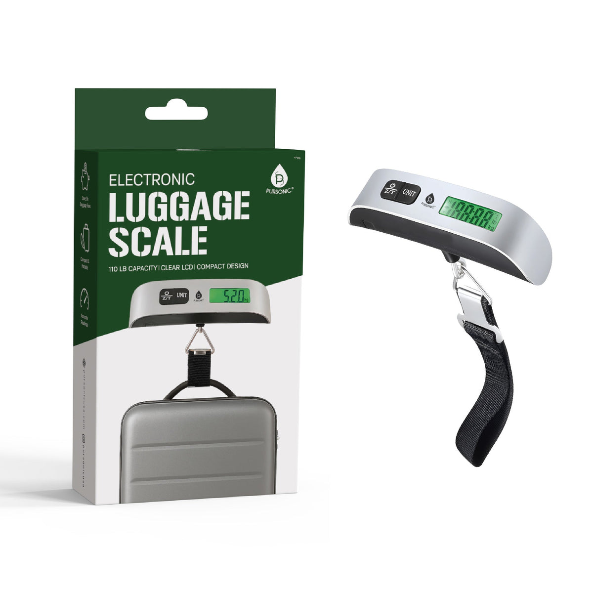 Portable Electronic Luggage Scale — product view 1