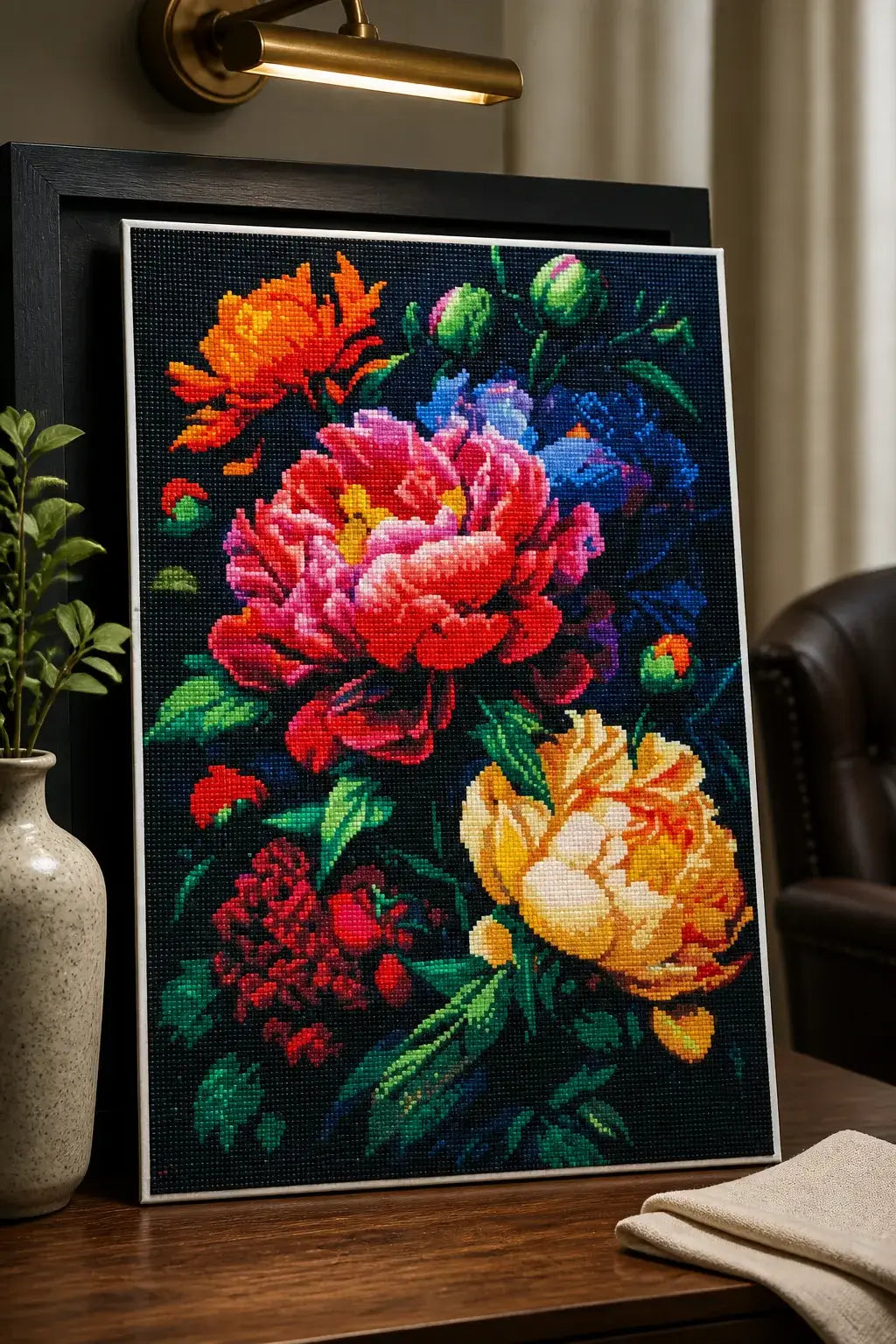 Midnight Garden Bloom Diamond Painting-0