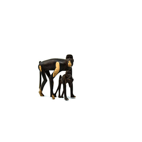 Monkey Family Sculpture 06-0