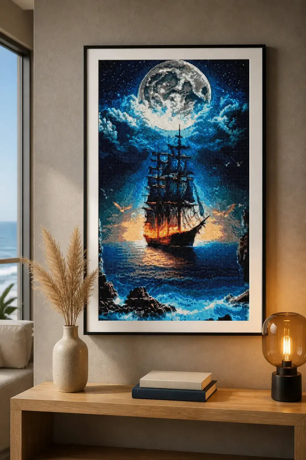 Moonfire Voyage Diamond Painting-0