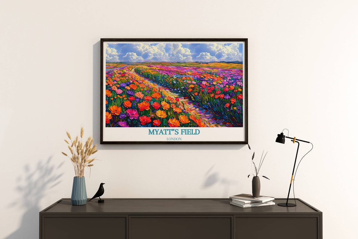 Myatt’s Field Park Art - Ornamental Gardens Wall Art  - London's Ornamental Gardens Posters-0