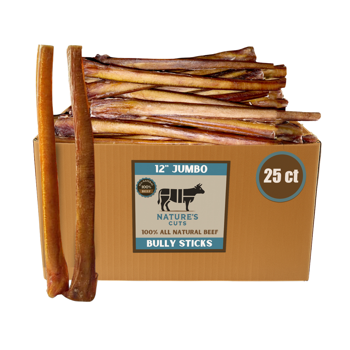 12" Jumbo Bulk Bully Sticks-0