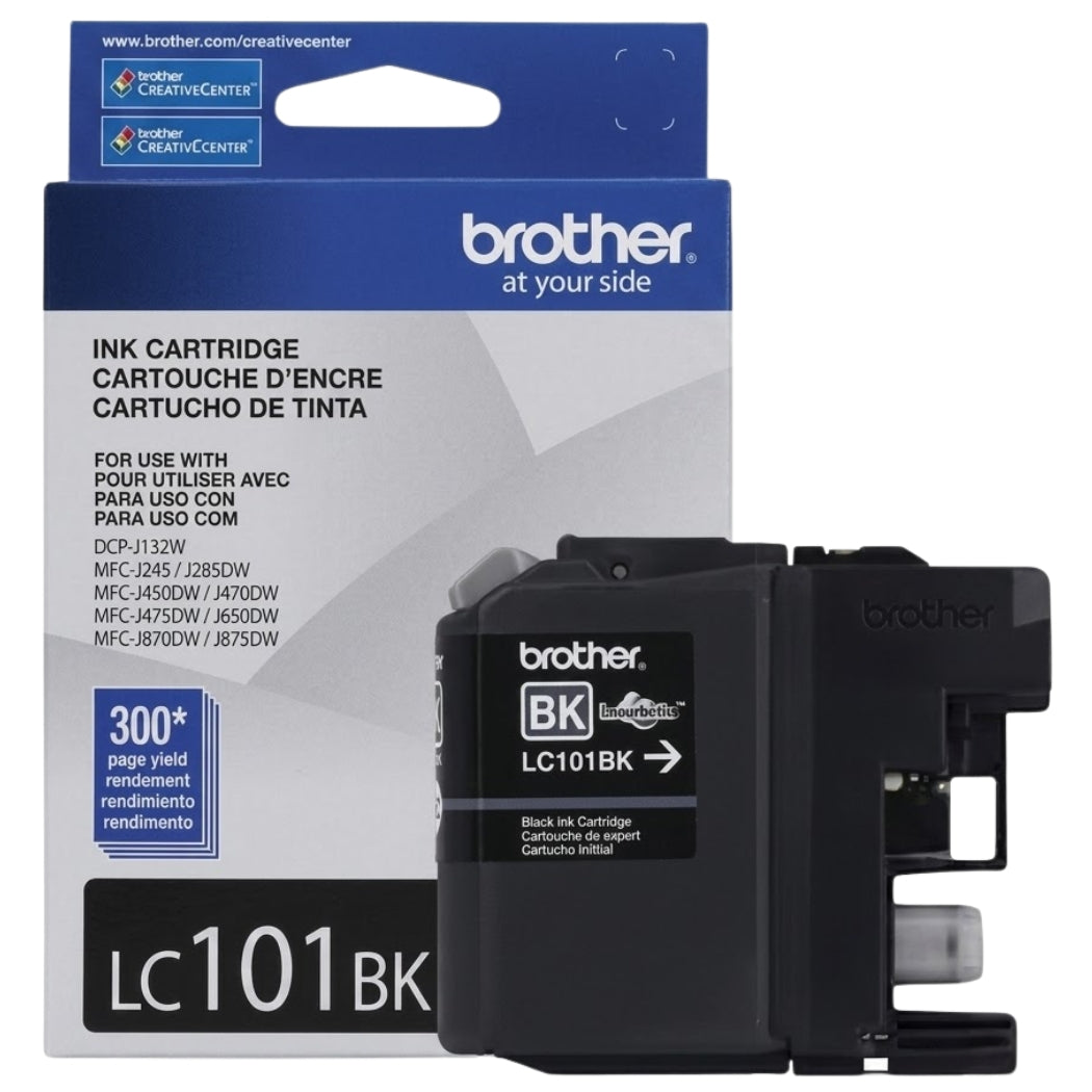 Original Brother LC101 Black Ink Cartridge-0