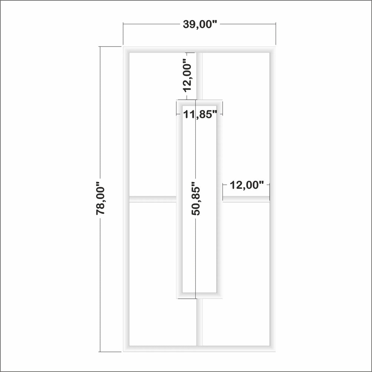 Modern Design Wall Molding Kit - Ready to Assemble | Pre-Cut & Primed-5