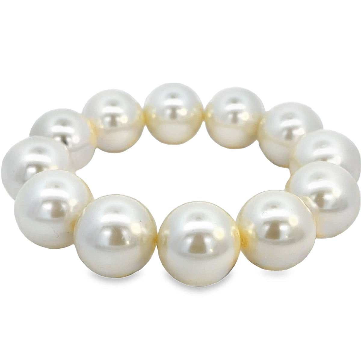 Chunky Stretchy Pearl Bracelet (H113/I468)-1