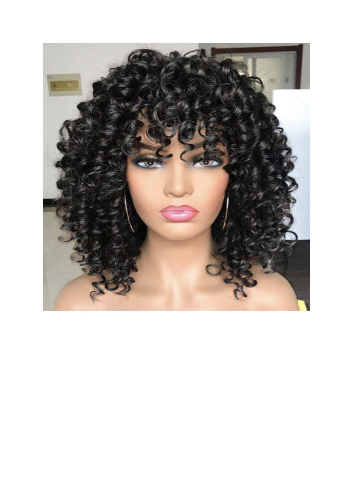 Perruque semi naturelle curly PERLA-0