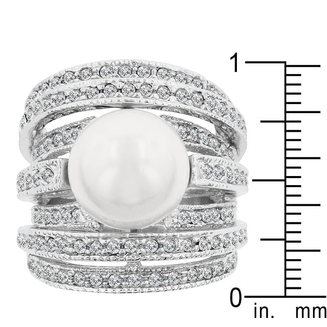 Right-Hand Pearl Ring