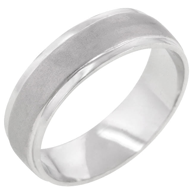 Classic Matte 6 MM Wedding Band-0