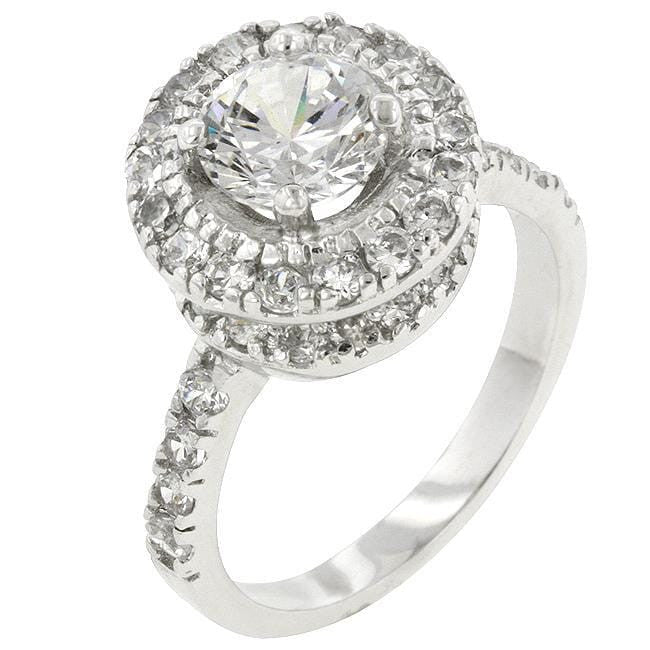 Rhodium Plated Majestic Ring-0