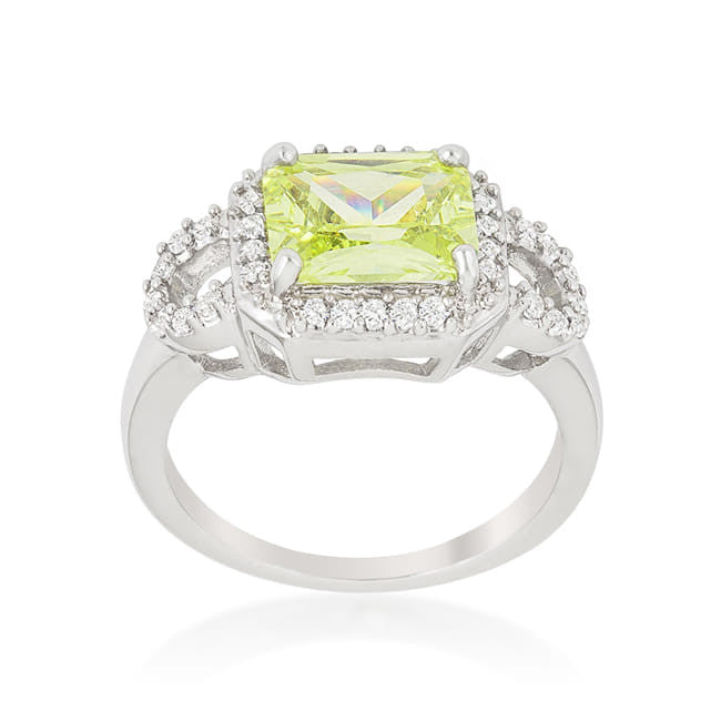 Radiant Cut Halo Ring-0