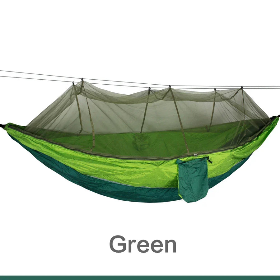 Ultralight Parachute Hammock with Mosquito Net