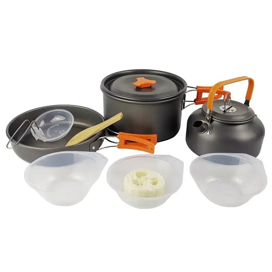 Aluminum Nonstick Camping Cookware Set