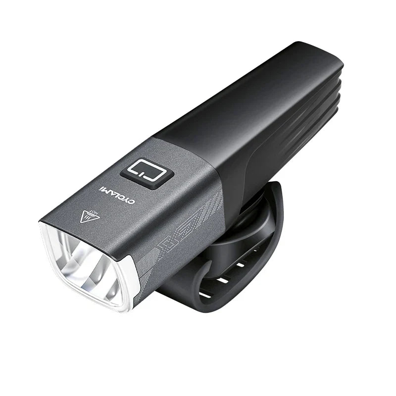 1000LM Smart Bike Headlight USB Rechargeable Black