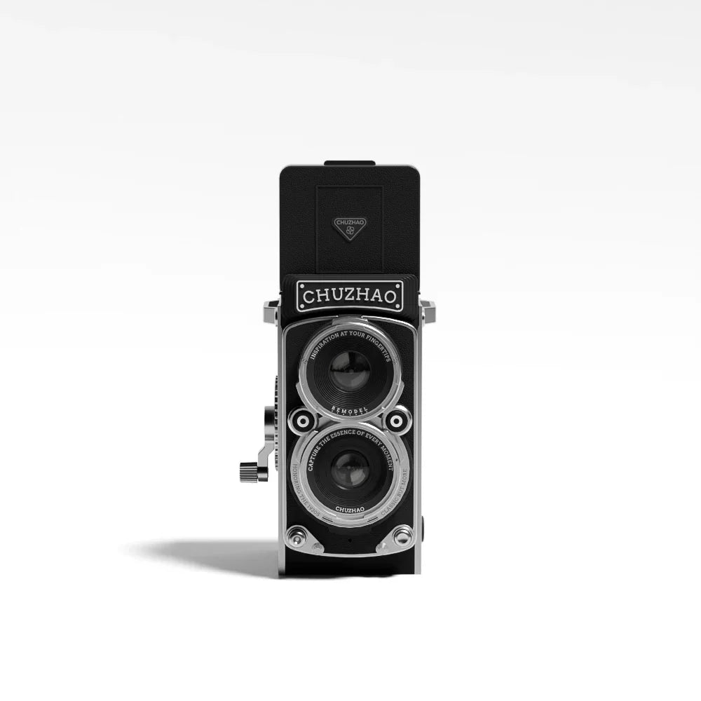 Mini Retro Digital Camera Black-0