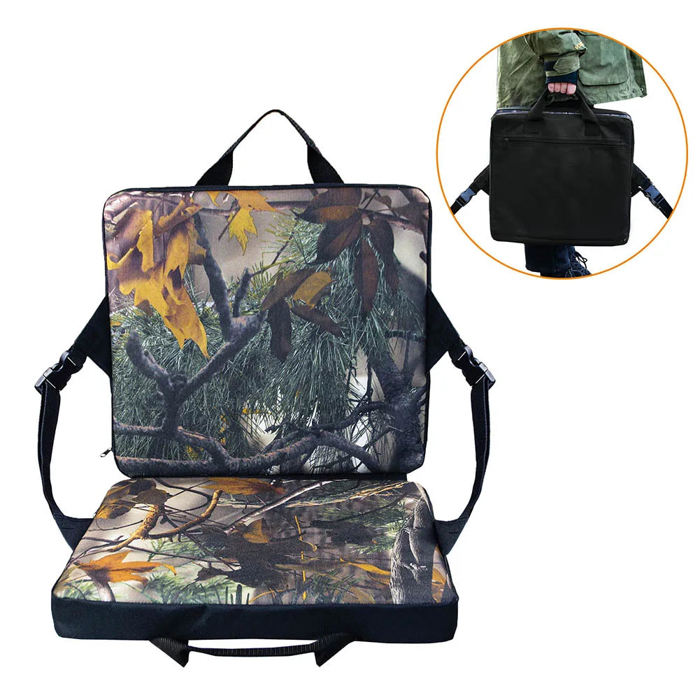 Folding Chair Cushion Back Support Seat-0