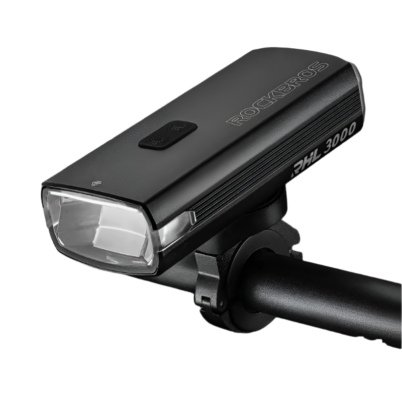 3000LM Bike Headlight 10000mAh Power Bank Black-0