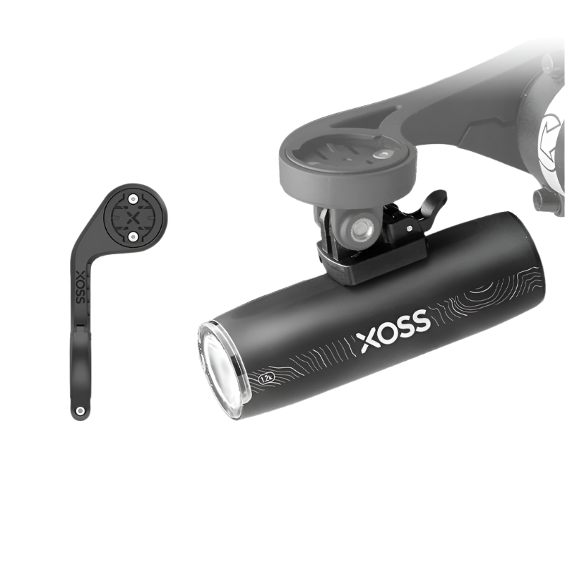 XL1200 Rechargeable Bike Headlight 1200 Lumens Black