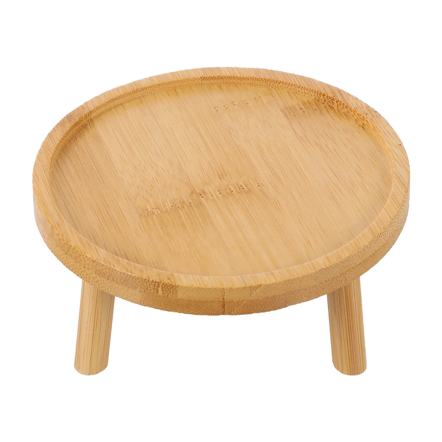 Outdoor Stand Pot Flower Wood Wooden Stool