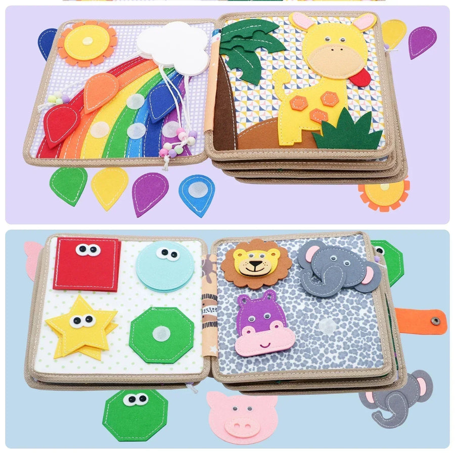 Giraffe Felt Busy Board