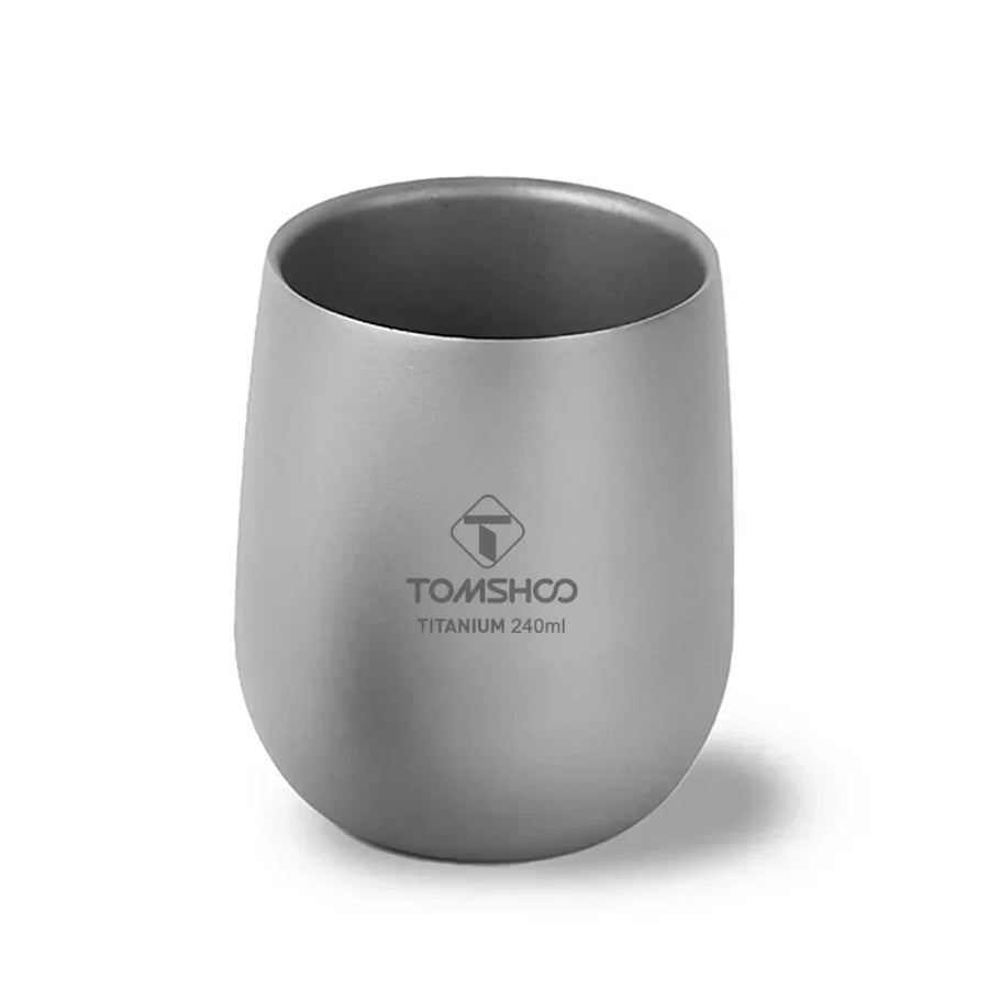 Titanium Cup Insulated Double Wall Drink Cup