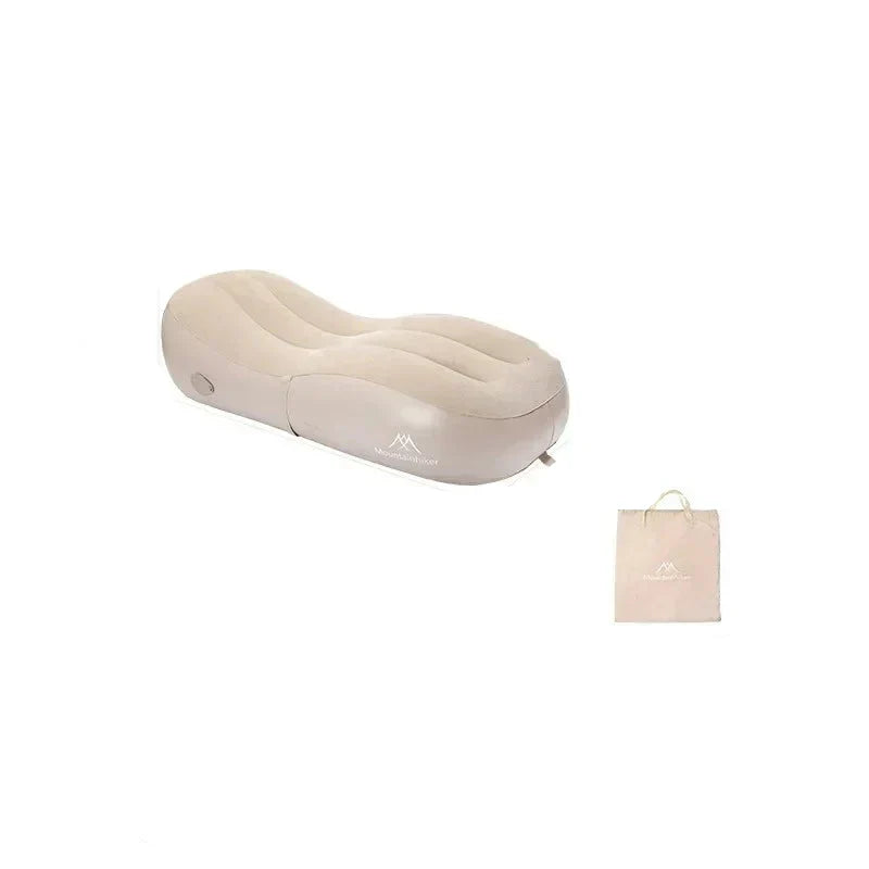 Fast Inflatable Air Sofa Bed Portable Automatic Camping Mattress Khaki — 10812071412051