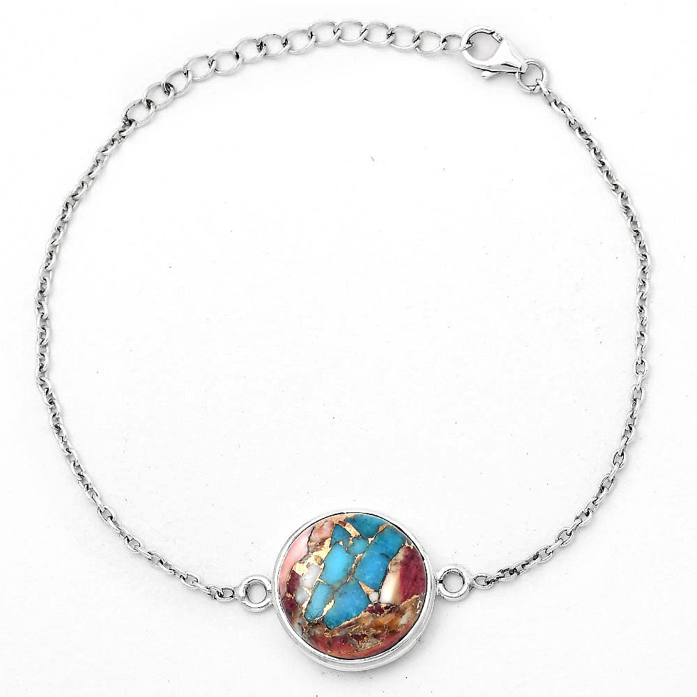 Multi Copper Turquoise - Arizona Bracelet B-1023 SDB3093-1