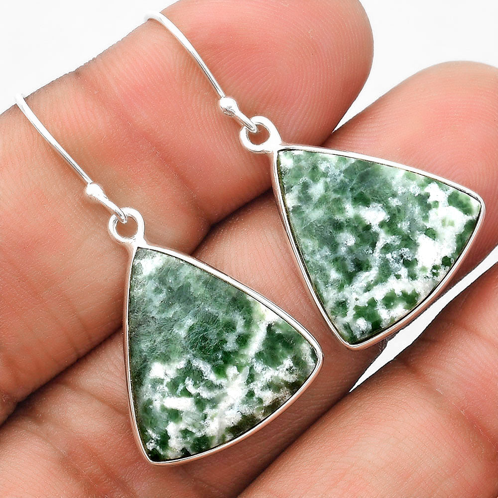 Natural Dioptase Earrings E-1001 SDE69899-0