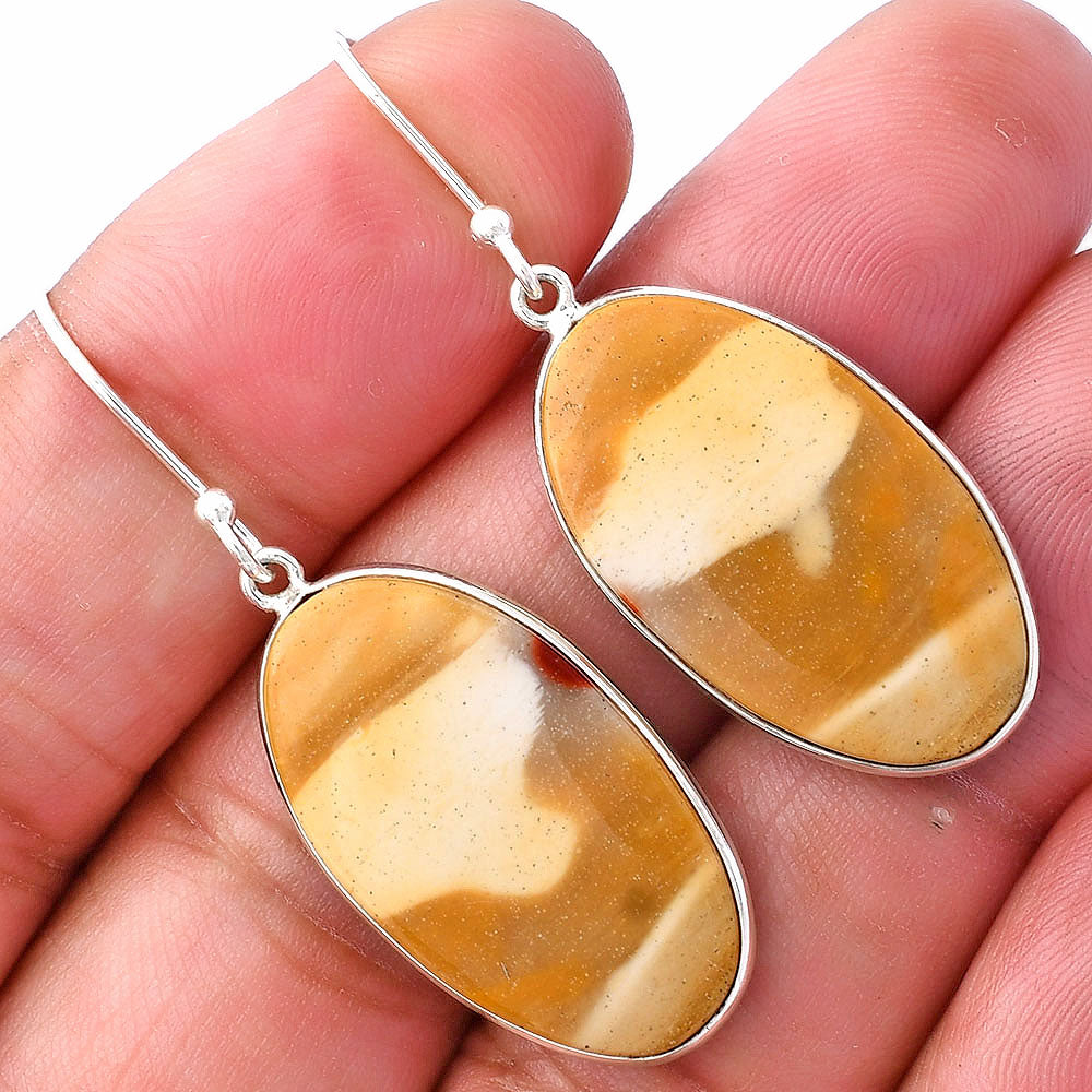 Natural Mookaite Earrings E-1001 SDE79982-0