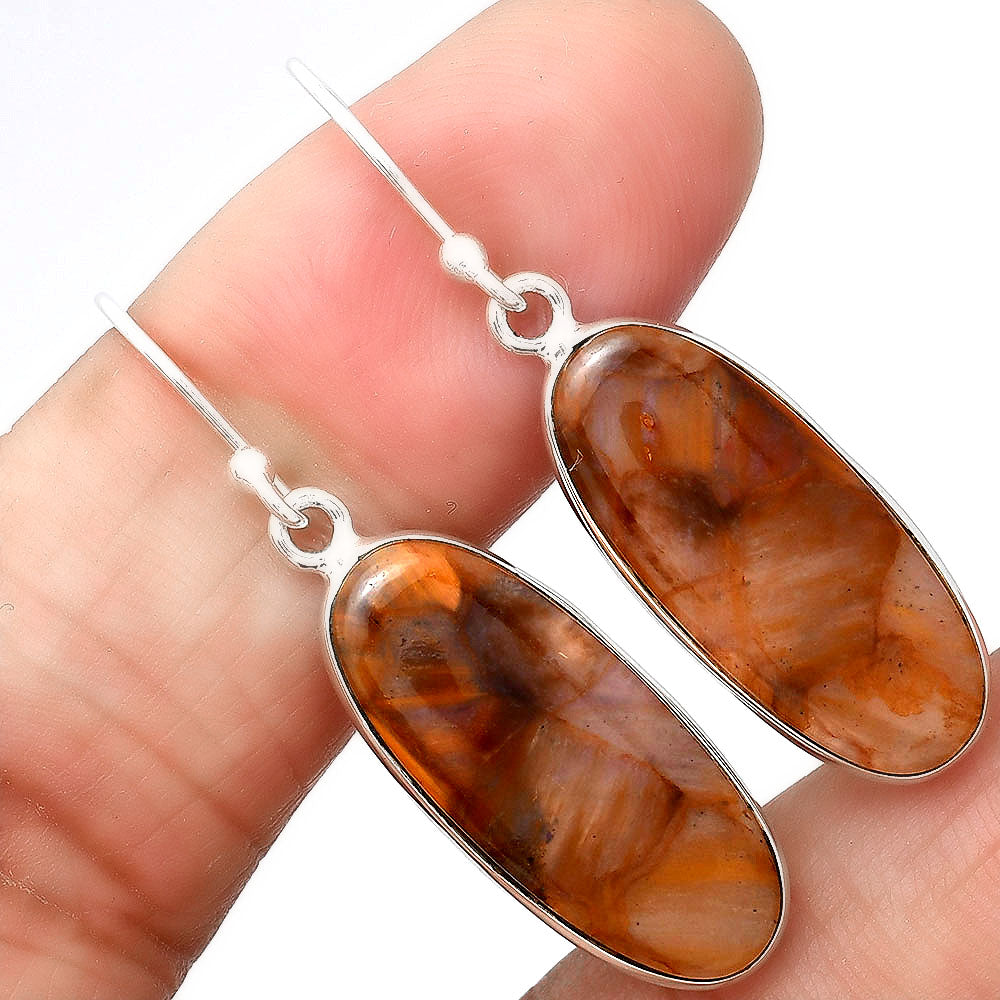 Natural Pietersite - Namibia Earrings E-1001 SDE86608-0
