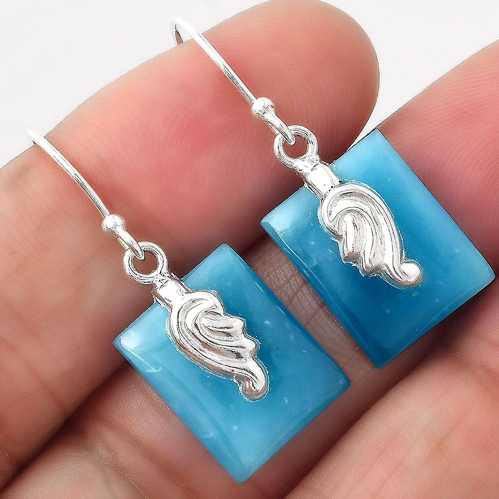 Natural Smithsonite Earrings E-1137 SDE86853-0